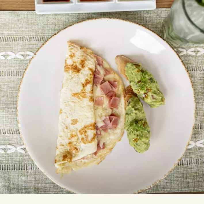 Omelette Jamón y Queso