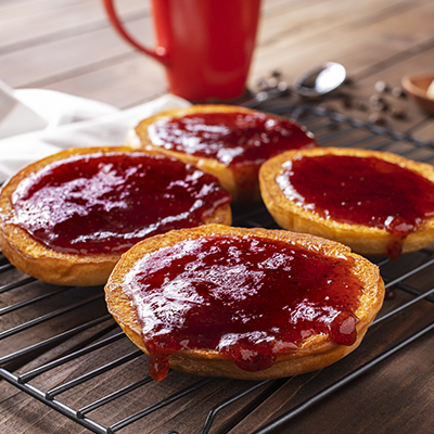 Bisquet con Mermelada