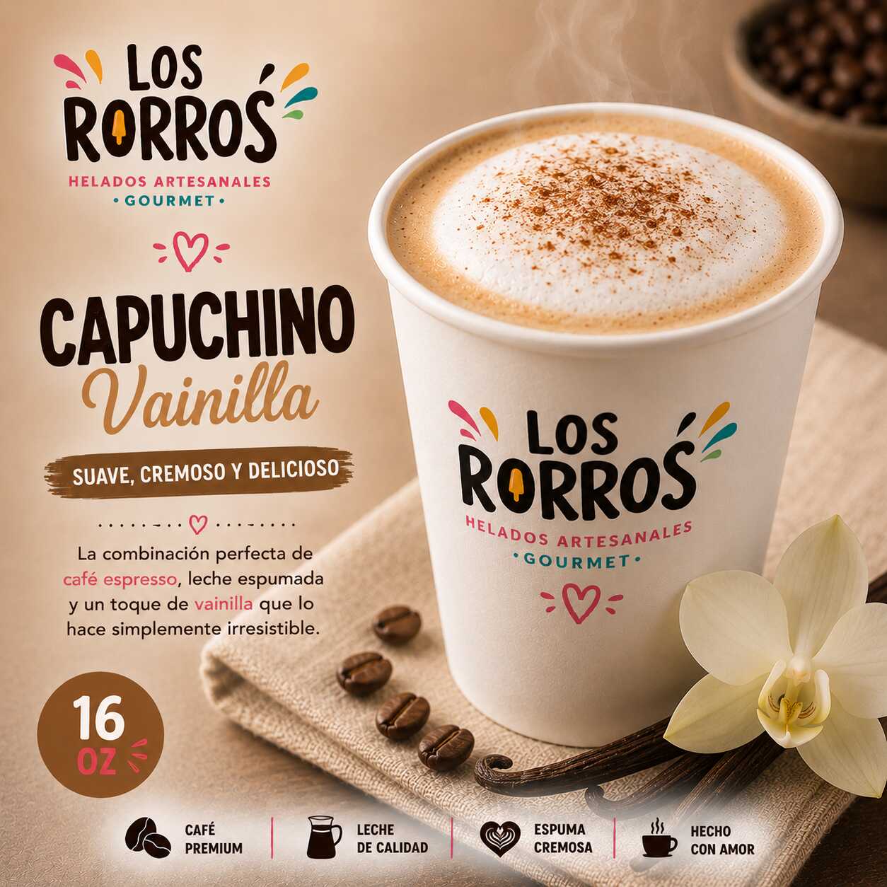 CAPUCHINO VAINILLA