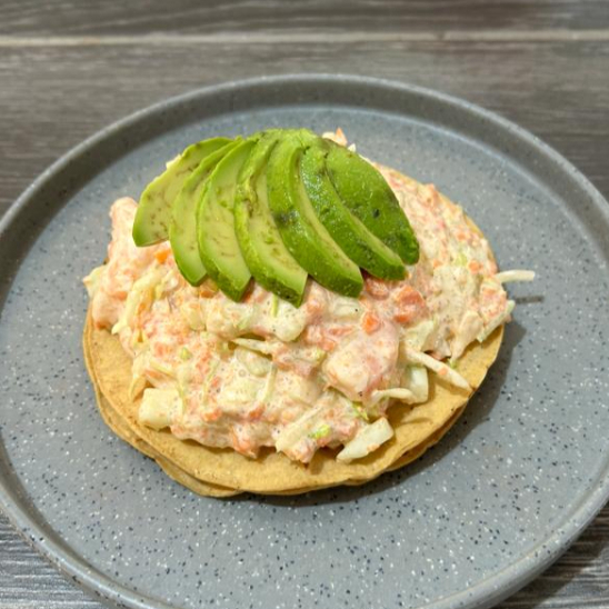 Tostadas Especiales Ensalada de Camaron