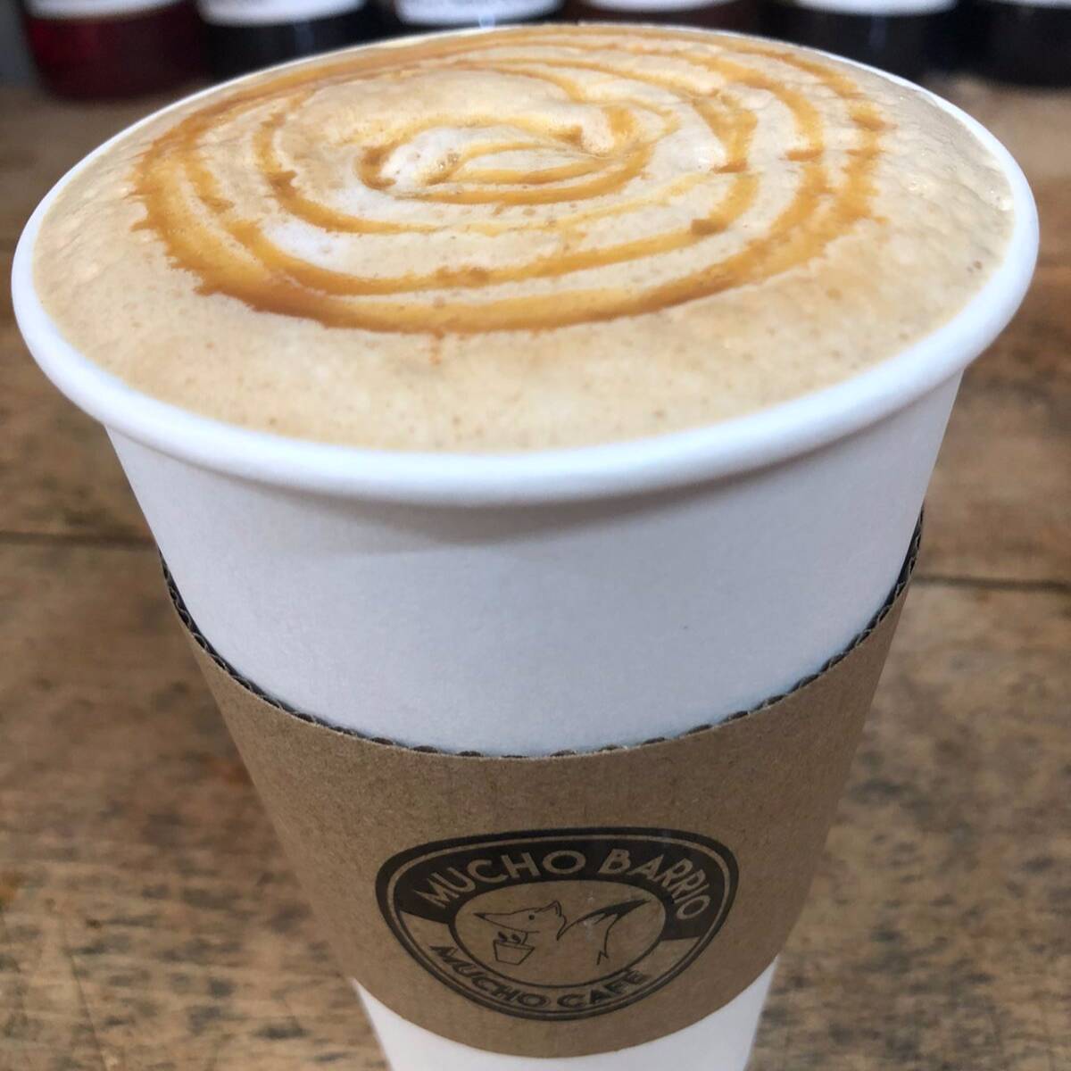 Latte + Galleta.