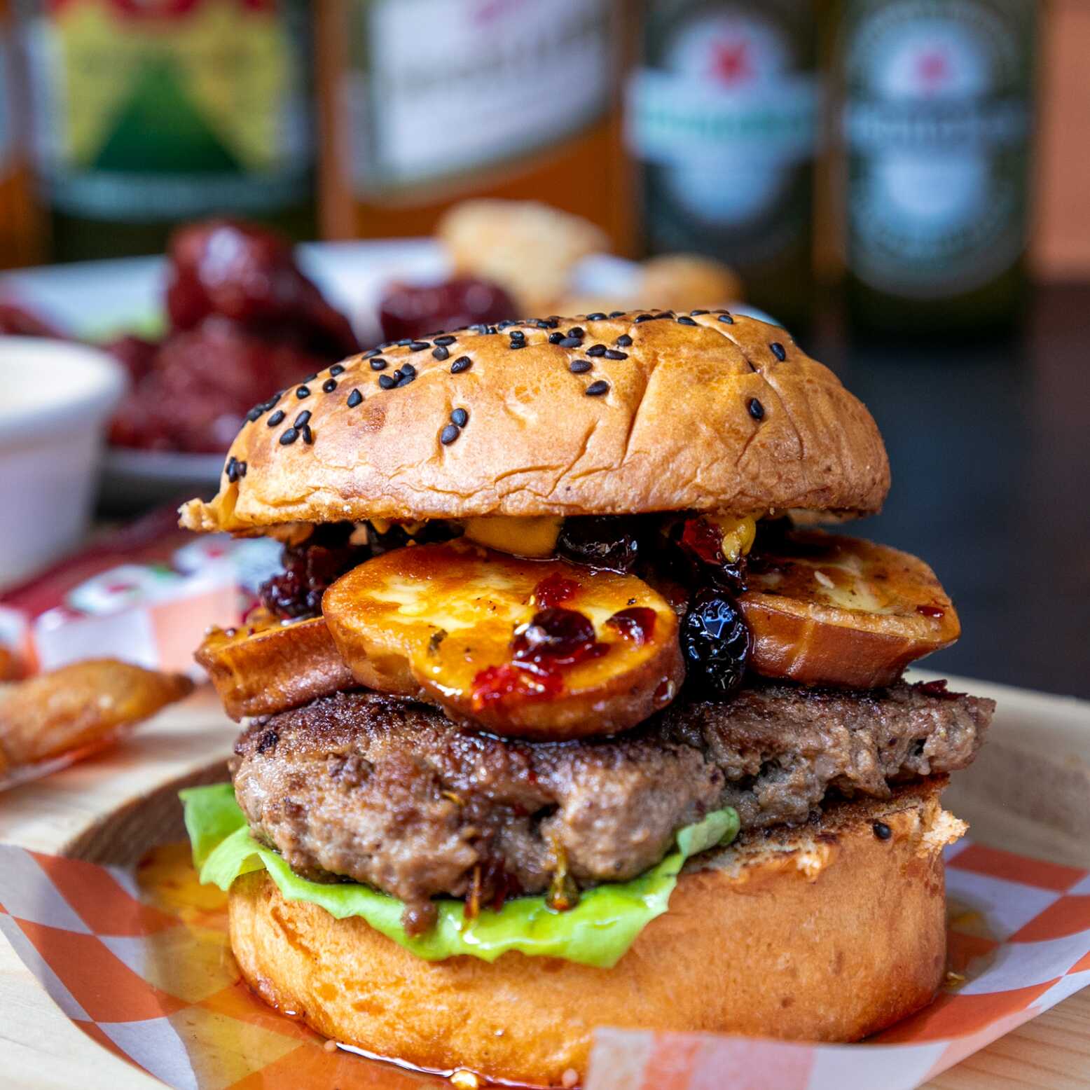 Hamburguesa Queso Provoleta