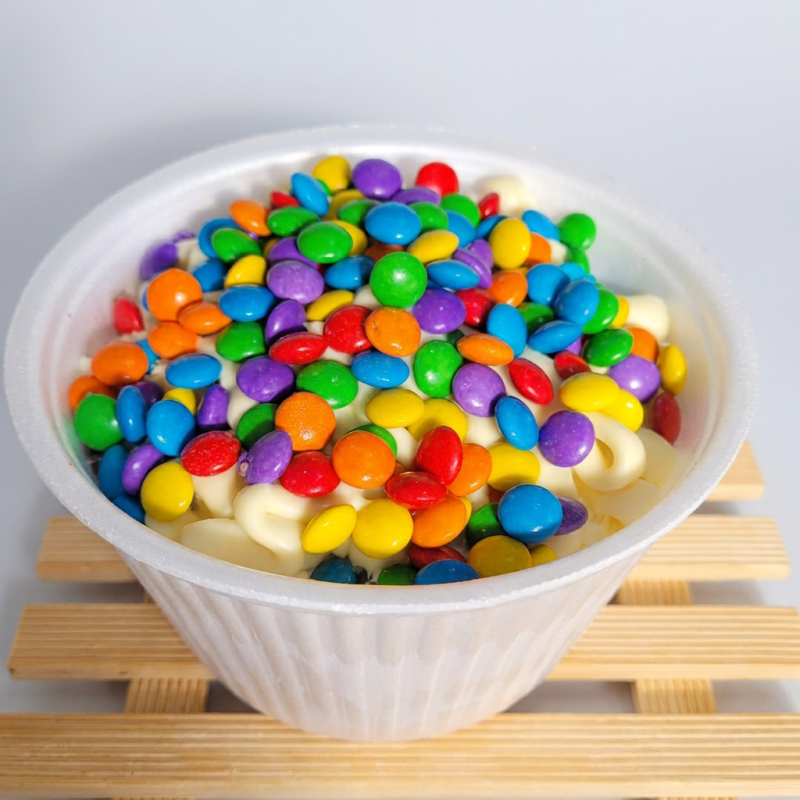 Pote de 500 ml com 2 acompanhamentos grátis (os acompanhamentos não podem ir separados)