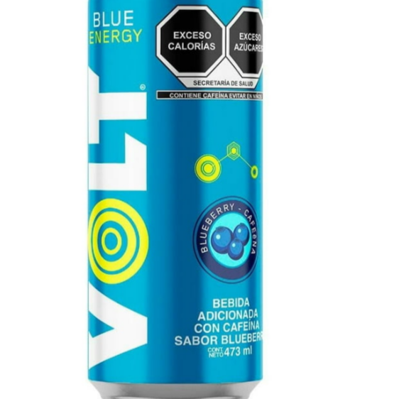 Volt bebida energética Sabor mora azul
