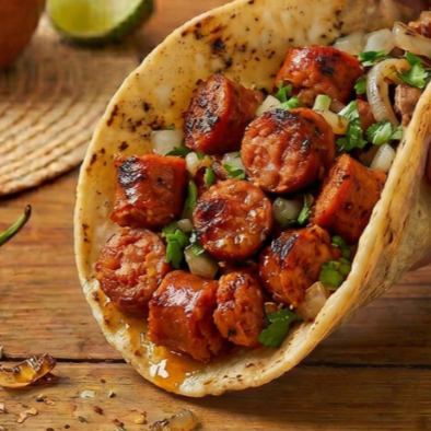 Taco Chistorra con Queso