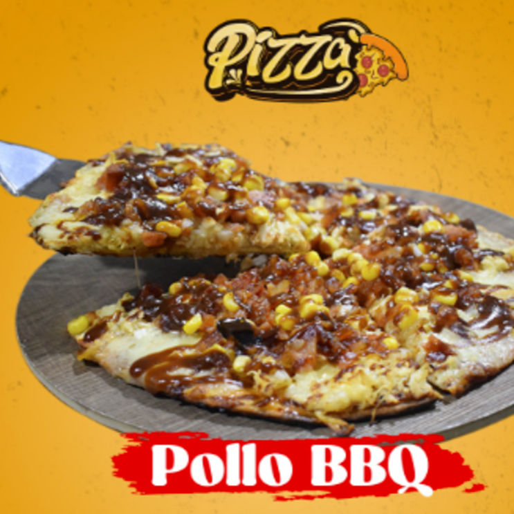 Pizza pollo BBQ