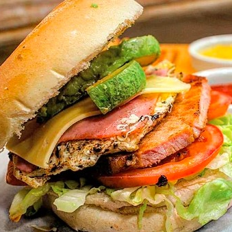 Hamburguesa Pastor - Pechuga