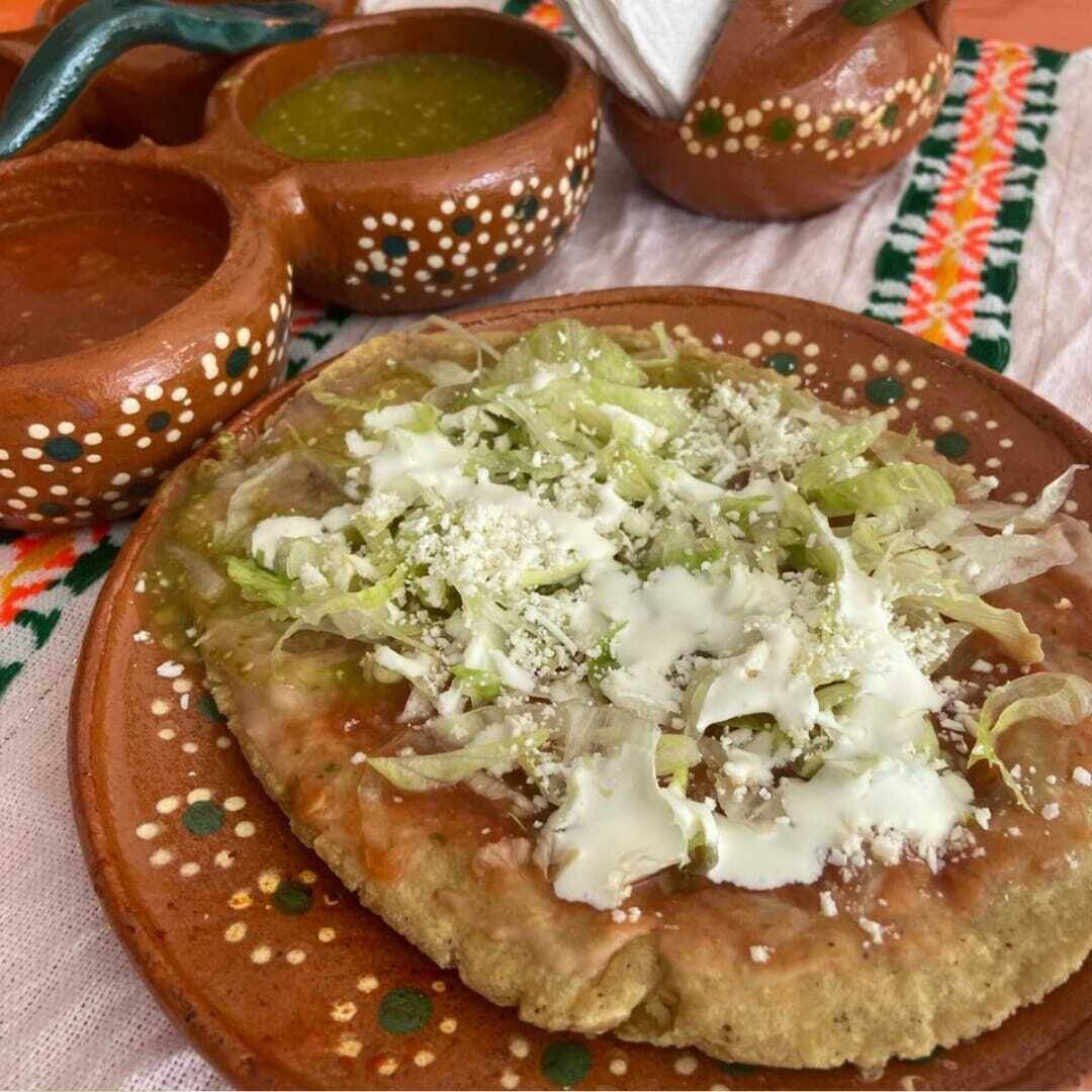 Huarache con Bistec