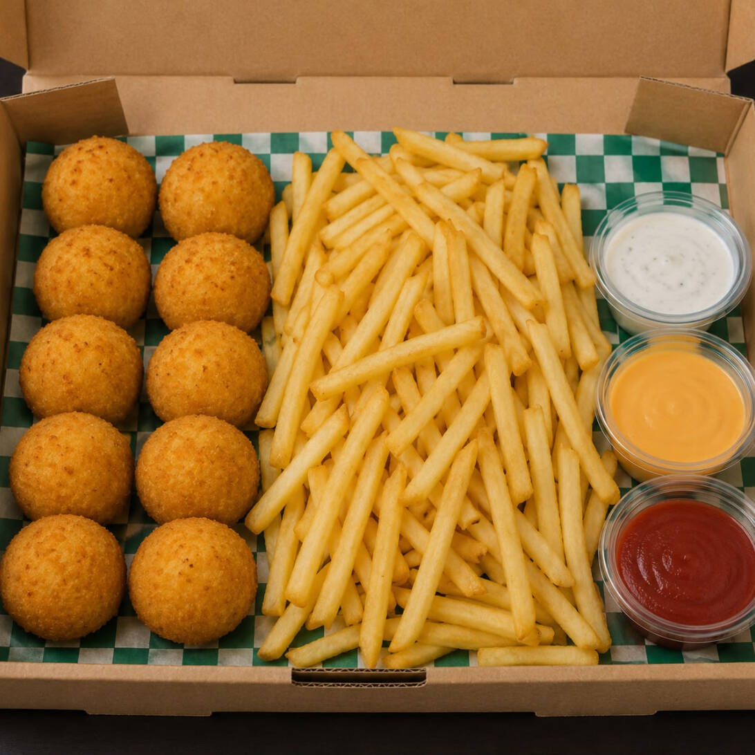 Box Bombas Chilisbite + Papas FIFA