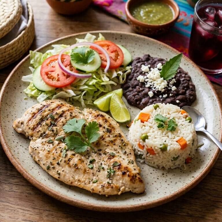 MIlanesa de Pechuga de Pollo a la Plancha