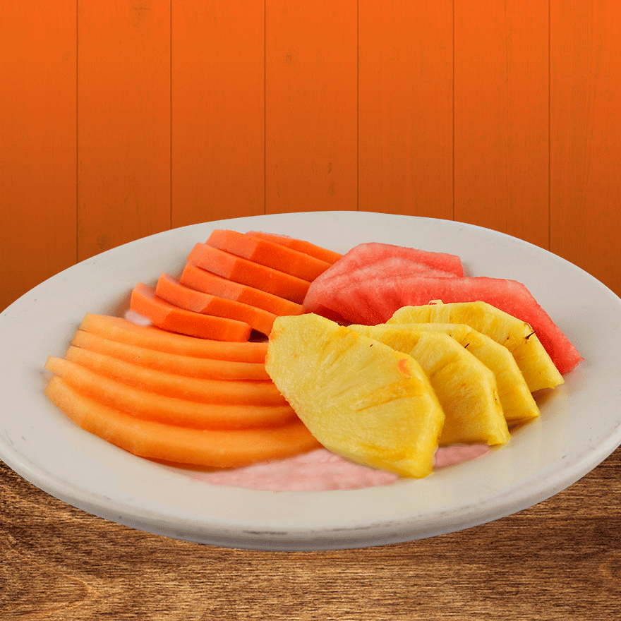 Plato De Frutas con Yogurt Natural C