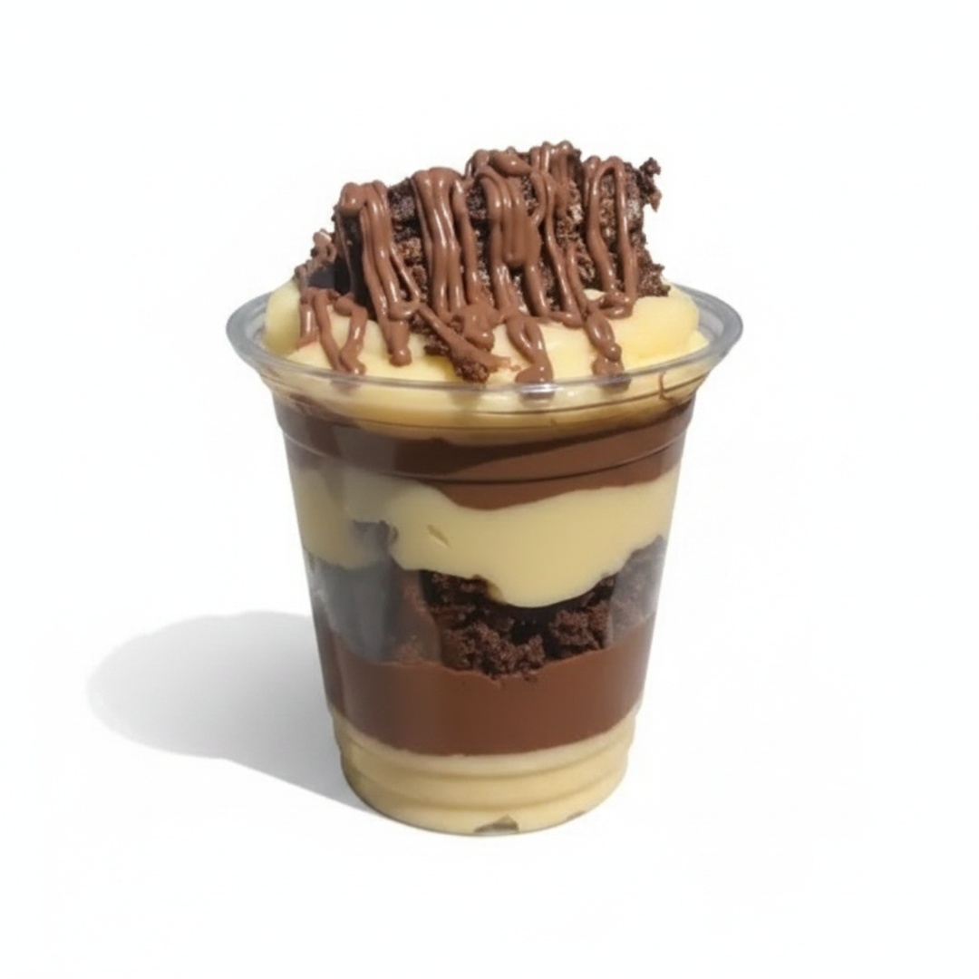 Ninho, Nutella e brownie (valor por und aproximadamente 150g)
