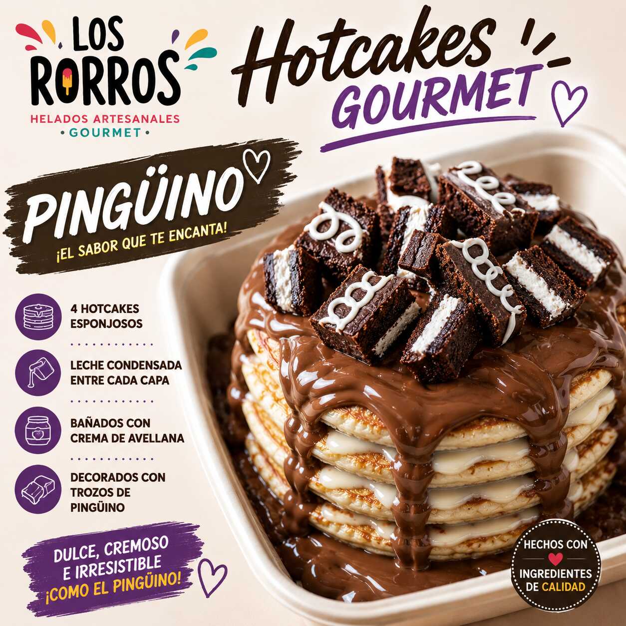HOTCAKES PINGÜINO