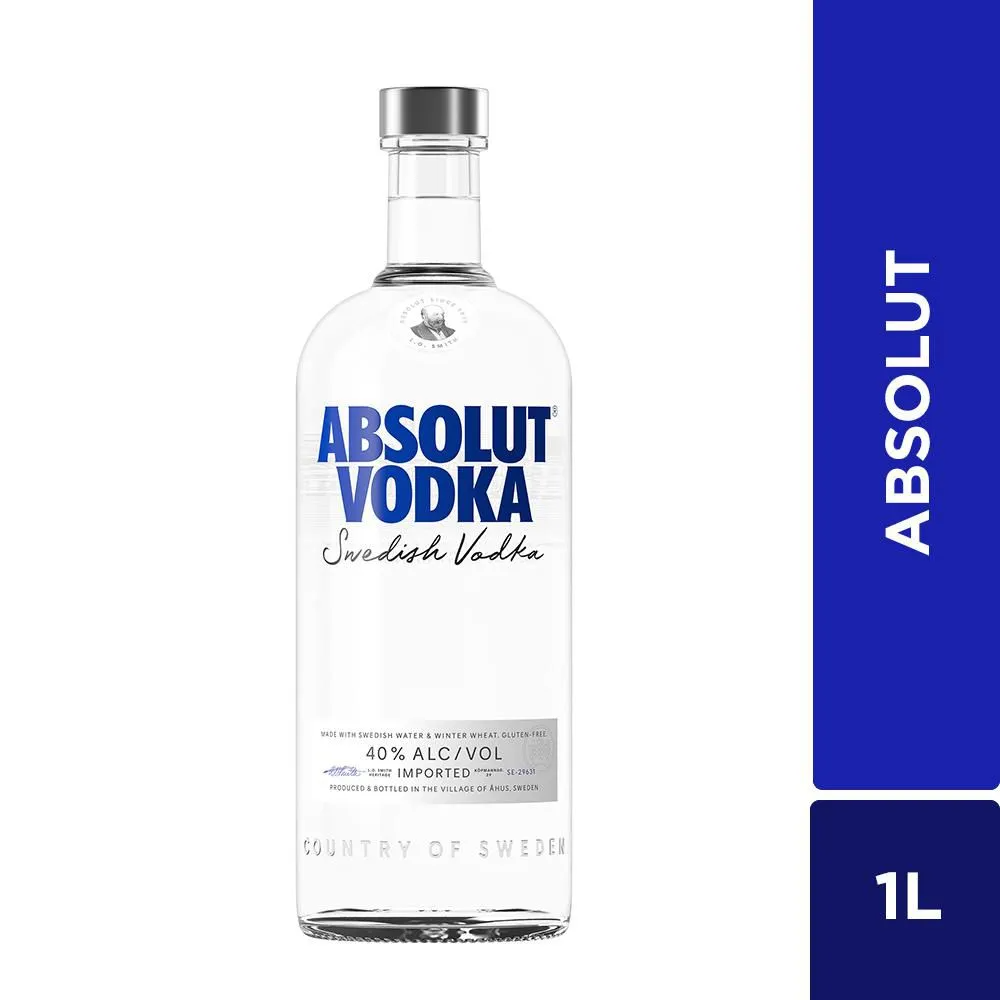 Vodka Absolut x 1000 ml