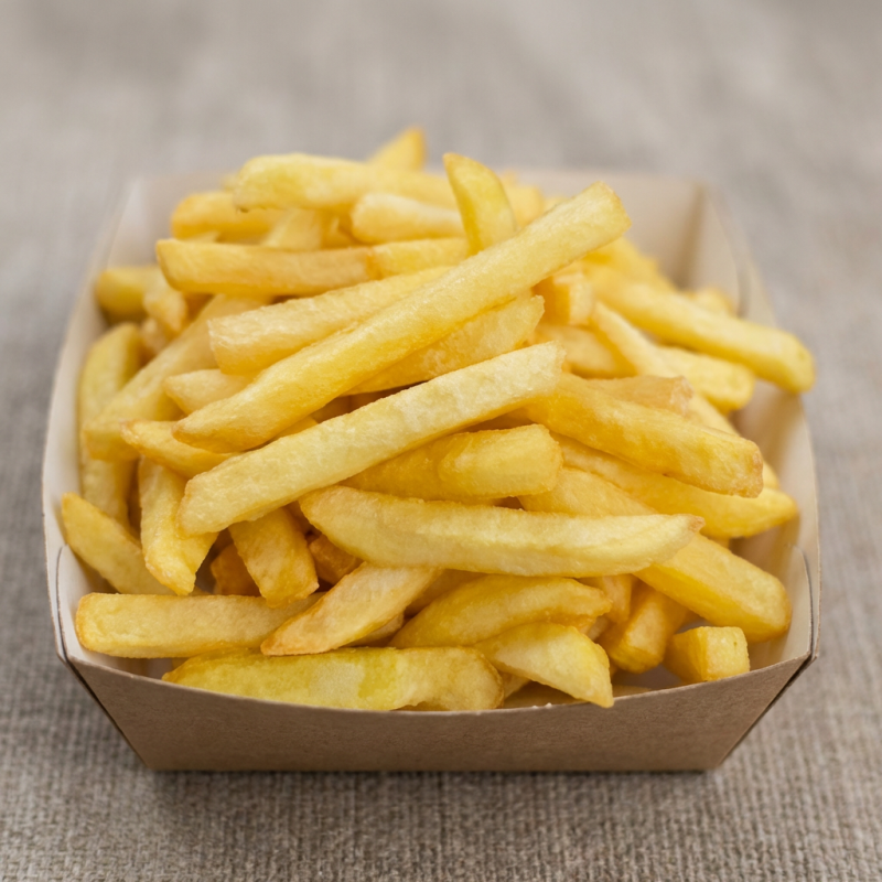 Porção de batata simples sequinha, tamanho P.