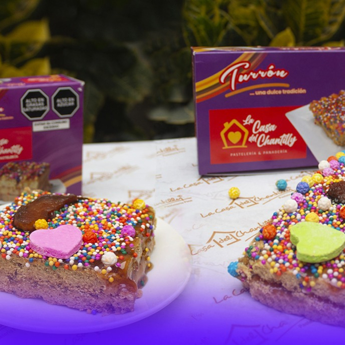 1 Turron 1/2 + 1 Turron 1/4