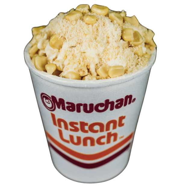 Maruchan con Esquites
