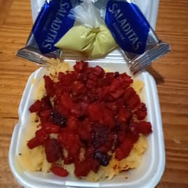 Papa Asada Con Trompo