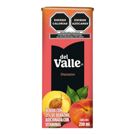 Jugo del Valle Durazno Cartón 250ml