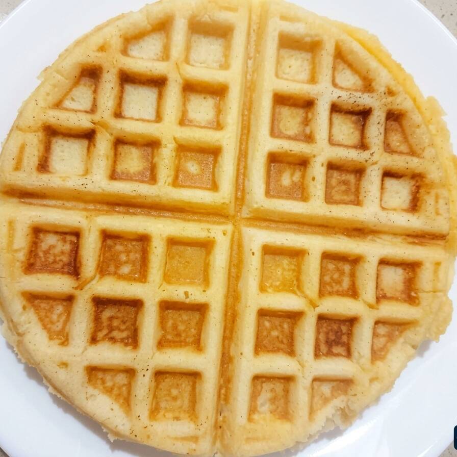 Waffle Circular para Prepar en Casa
