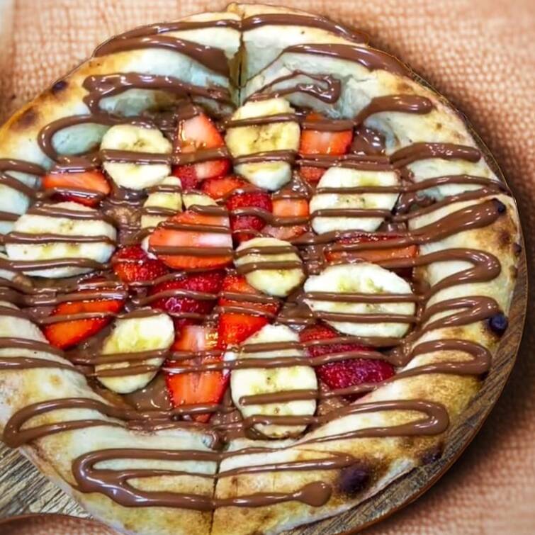 Pizza Nutella Familiar