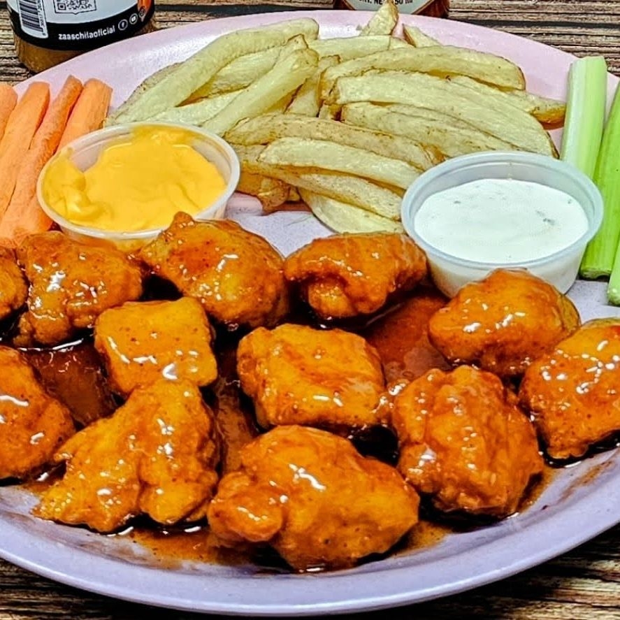 BONELESS EN SALSA BBQ