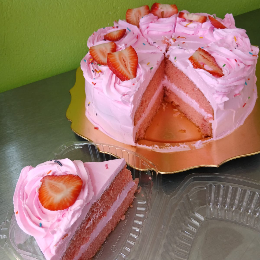Pastel de fresa