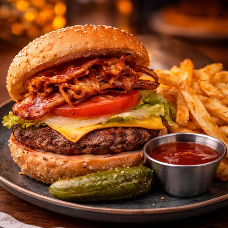HAMBURGUESA SENCILLA/ COMBO