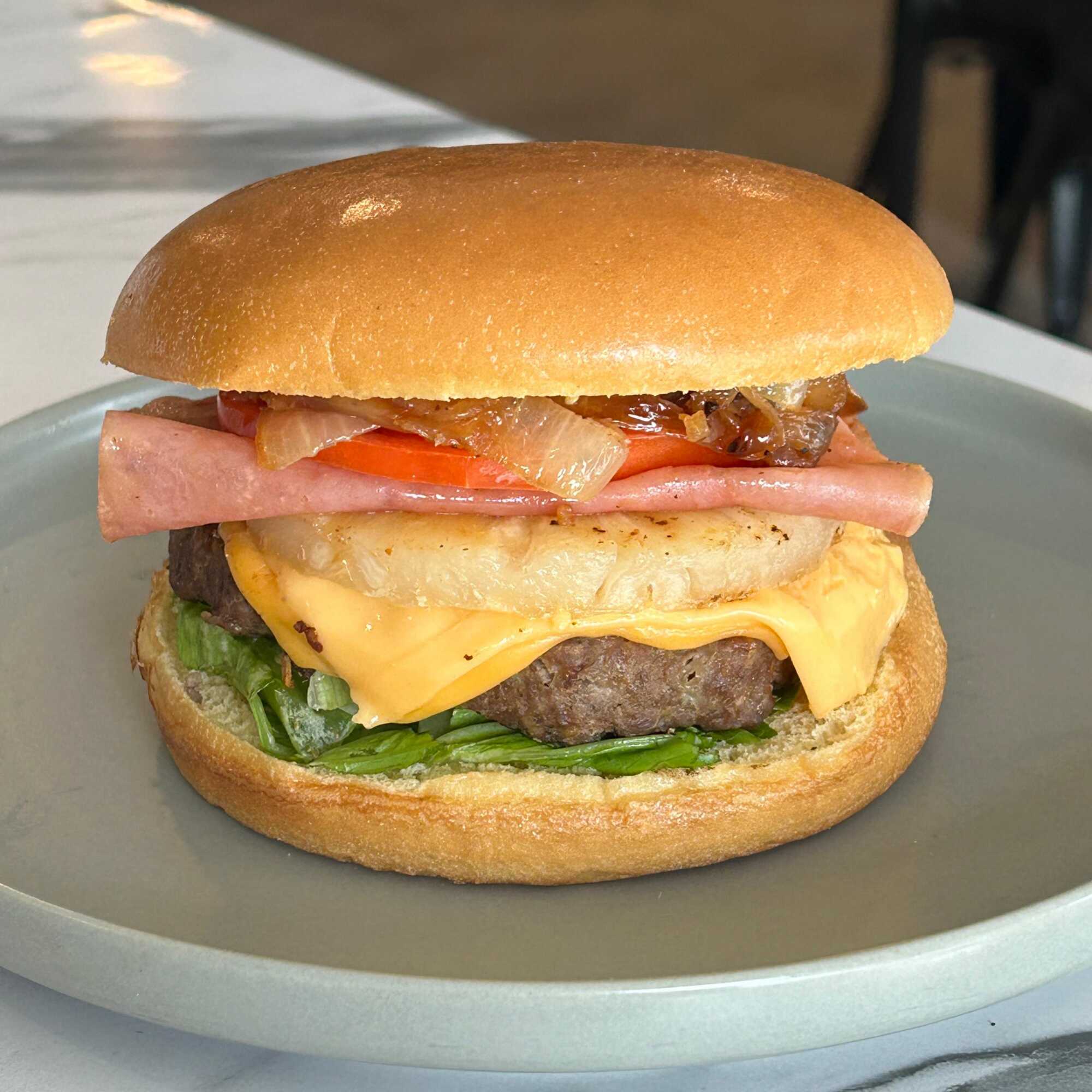 Hamburguesa Hawaiana