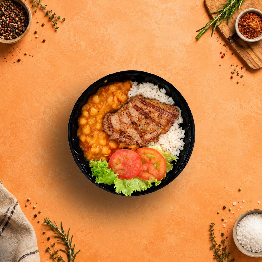 Mini Almuerzo Big Mom Con Carne Cerdo.
