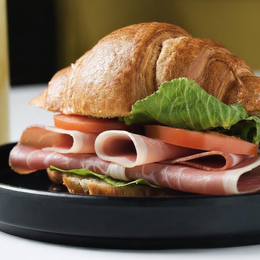 Croissant jamón