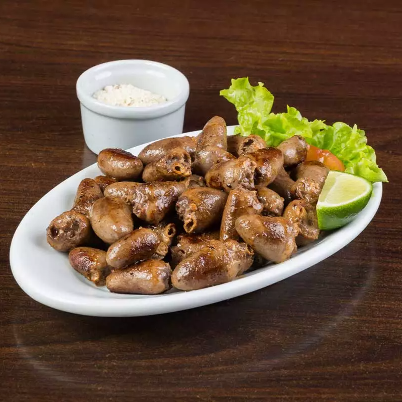 Coração Acebolado, Aprox. 200g.