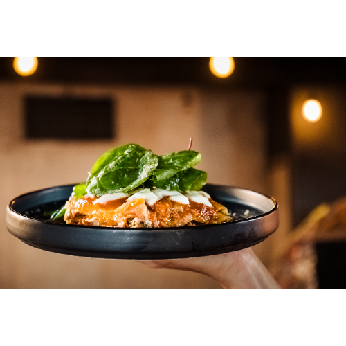 Lasagna + (Focaccia de Cortesía)