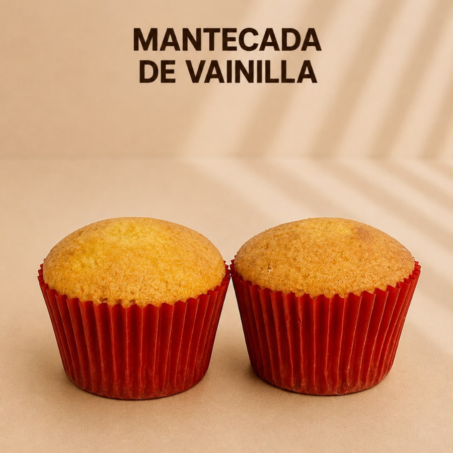 Mantecada de Vainilla