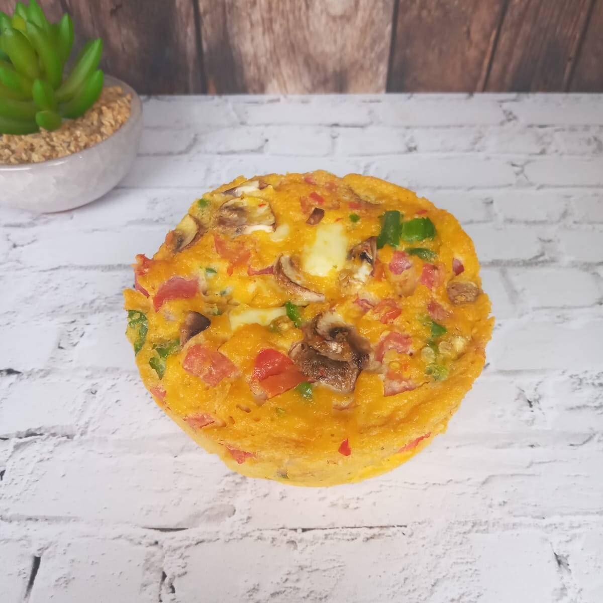 Egg Muffin Vegetariano