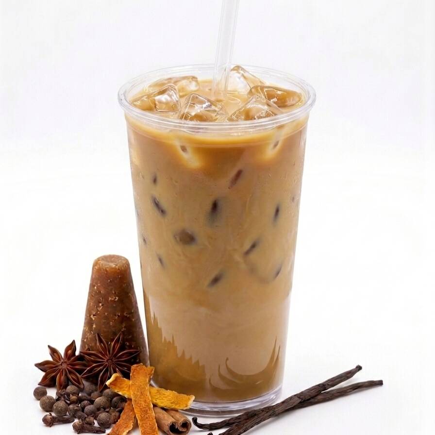🧡 De la Olla Iced Latte | 🍂 Autumn Vibes