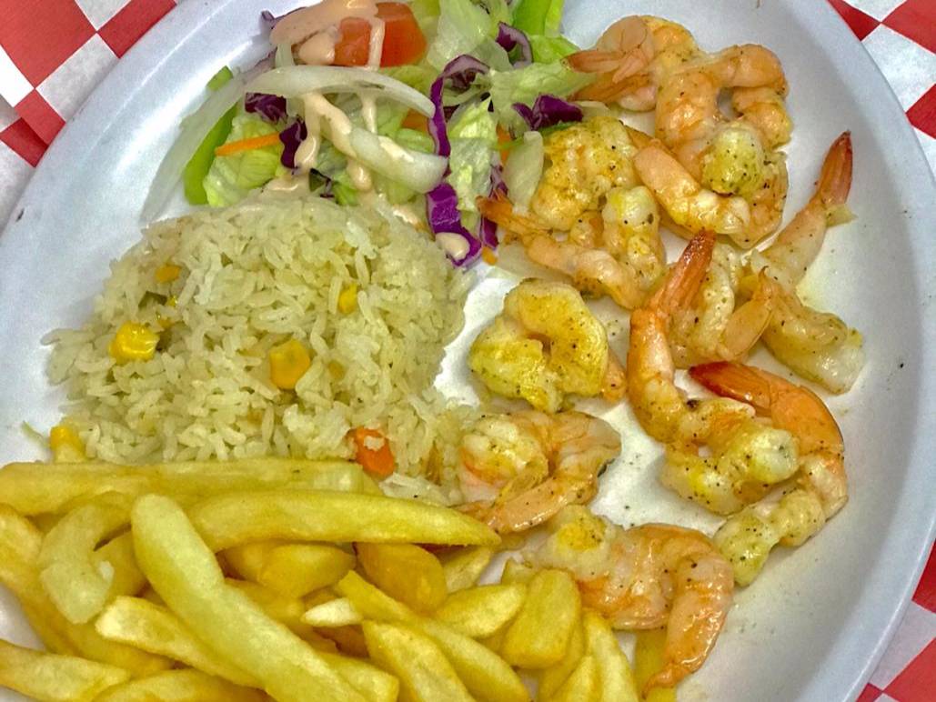 Camarones a la Plancha