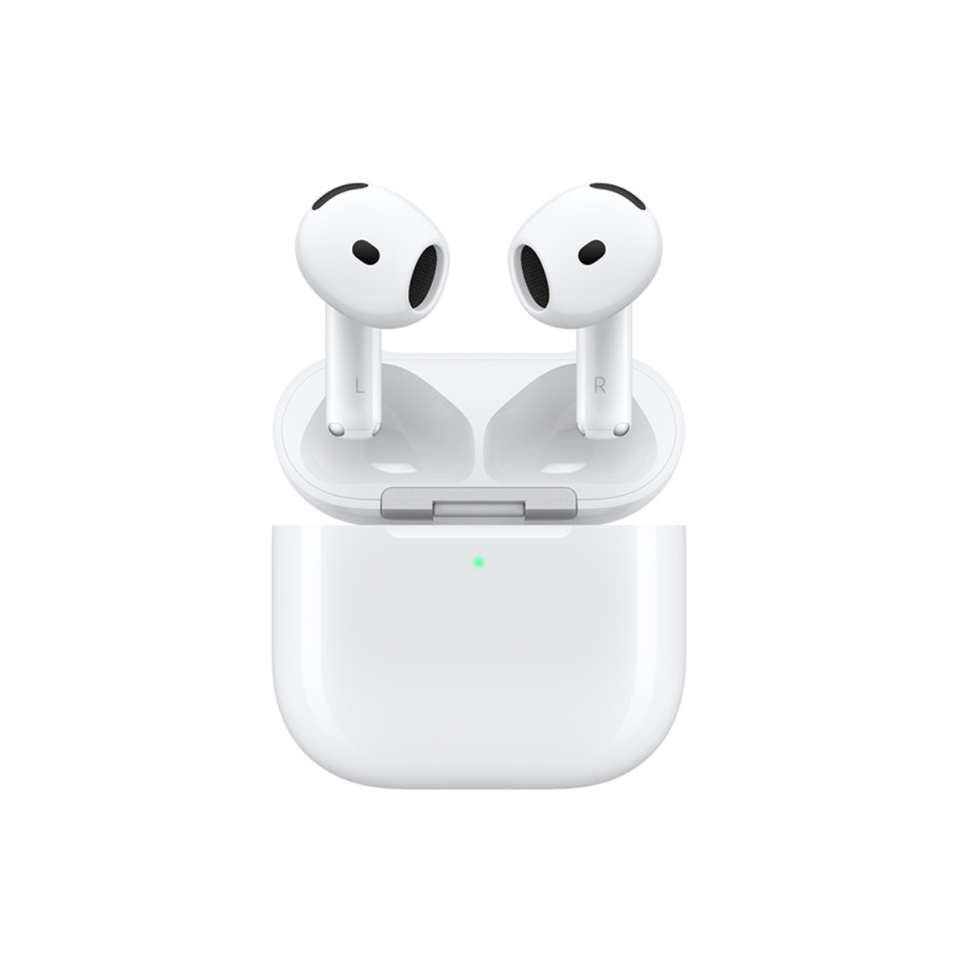 Descubra o conforto e a praticidade do fone sem fio Bluetooth estilo Airpod 4. Com design moderno e som estéreo de alta qualidade, ele oferece uma experiência completa para chamadas, músicas, vídeos e jogos. Acompanha case carregador compacto que garante autonomia prolongada e praticidade no Dia a Dia. Compatível com dispositivos Android e iphone, é ideal para quem busca funcionalidade com visual elegante.  airpod 4, fone bluetooth, fone sem fio, fone com case carregador, fone para iphone, fone para Android, fone estéreo, fone com microfone, fone branco, fone de ouvido moderno, fone portátil, réplica airpod, fone recarregável