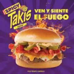 Spacy Takis Big Burger