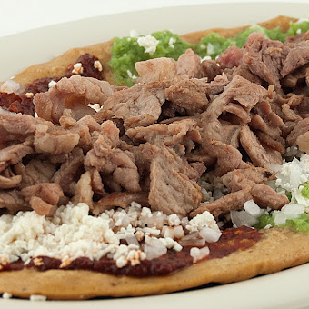 Huarache de Bistec