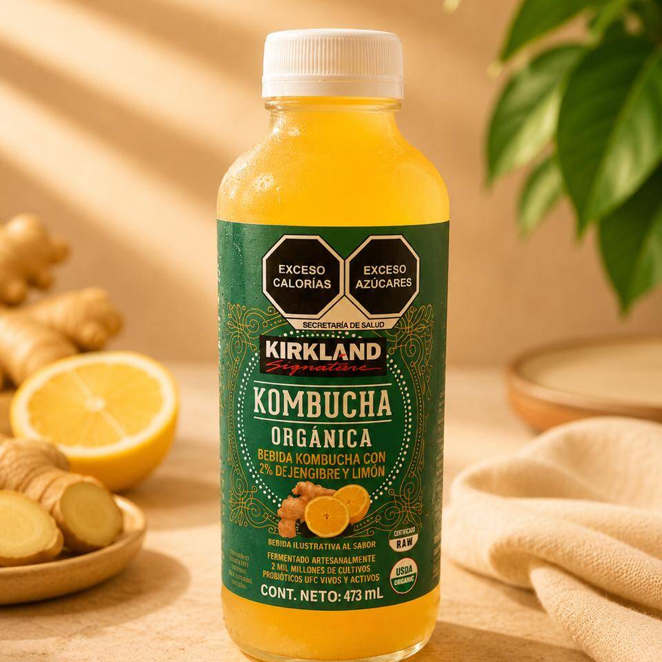 Kombucha Jengibre Limón