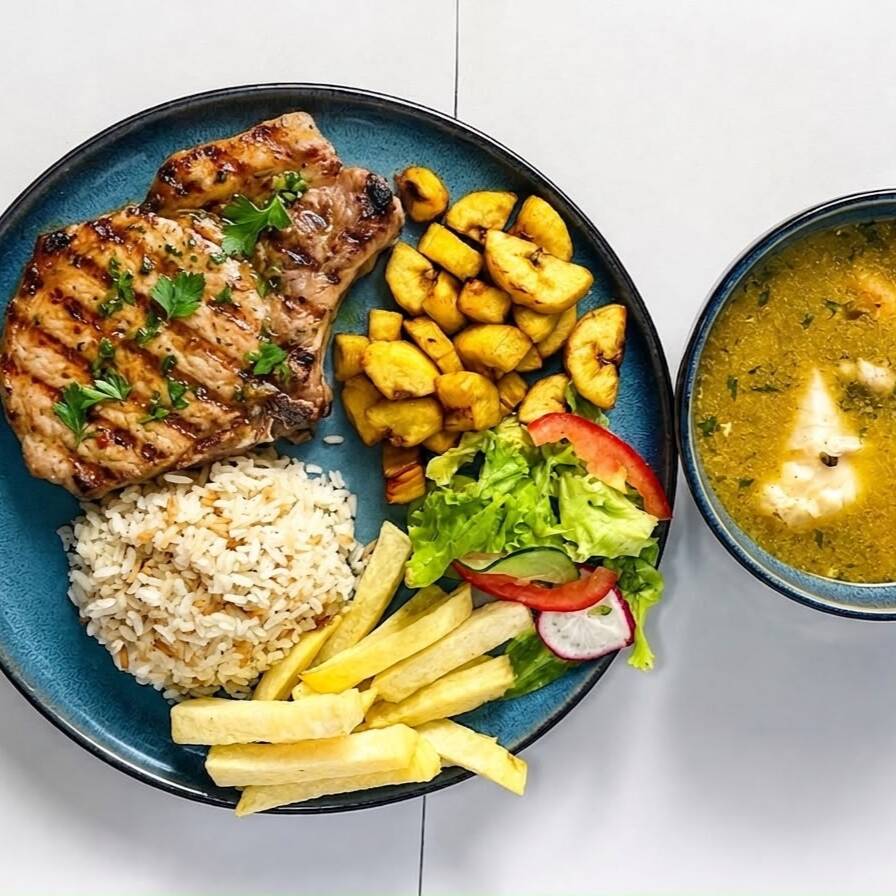 CARNE DE CERDO A LA PLANCA
