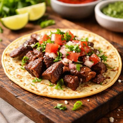 Taco De Asada Maiz