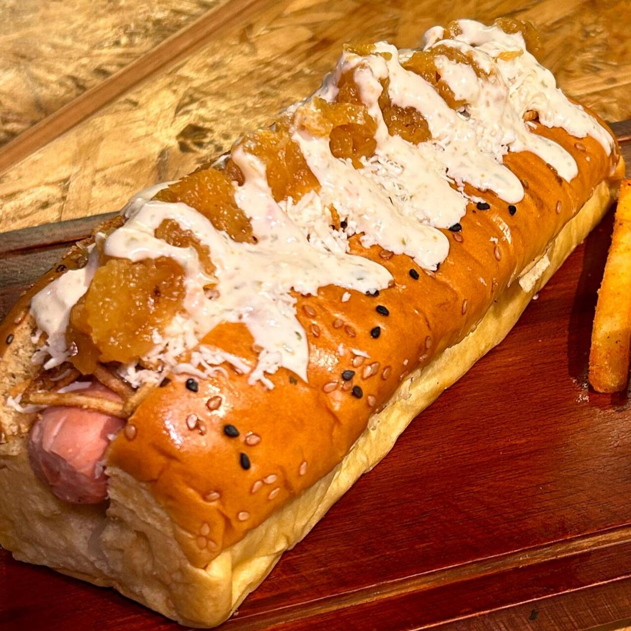 CHORIDOG CRIOLLO + PAPAS A LA FRANCESA