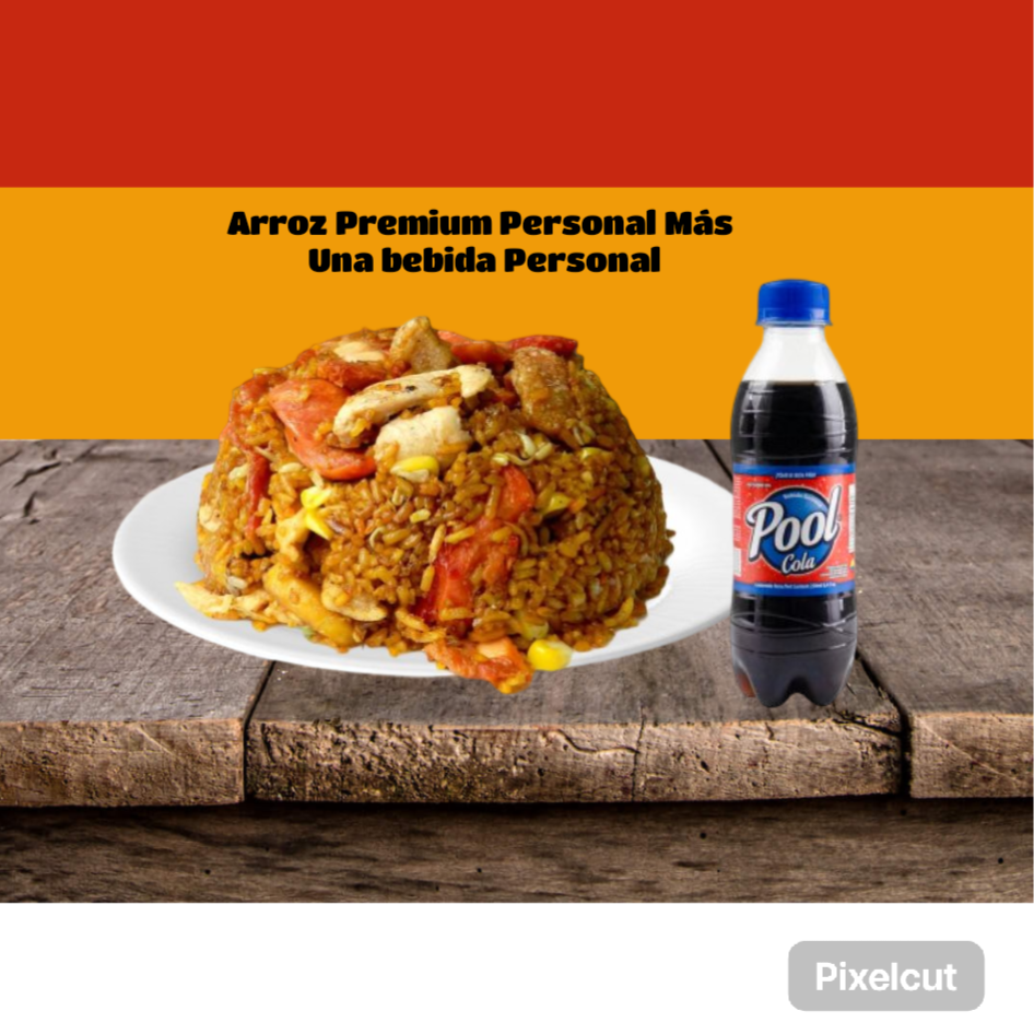 Arroz Premium Personal Incluye Gaseosa Personal