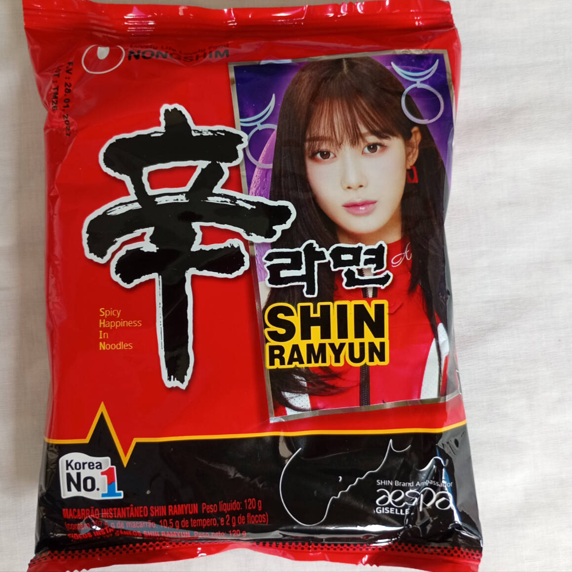 Ramen coreano sabor picante x 2 unidades