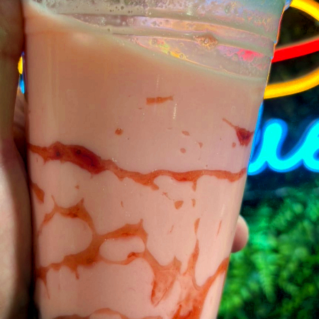 Boba de Fresas