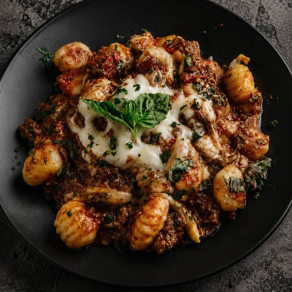 🍝 Nhoque à Bolonhesa 🍝
Macio, suculento e cheio de sabor! Nosso nhoque artesanal vem envolvido em um irresistível molho bolonhesa encorpado, preparado com carne bem temperada, molho de tomate especial e uma generosa camada de queijo derretido por cima. Uma explosão de sabor em cada garfada! 😍🔥
🥤 E o melhor: na compra do prato, você ganha uma bebida grátis! Aproveite essa combinação perfeita!