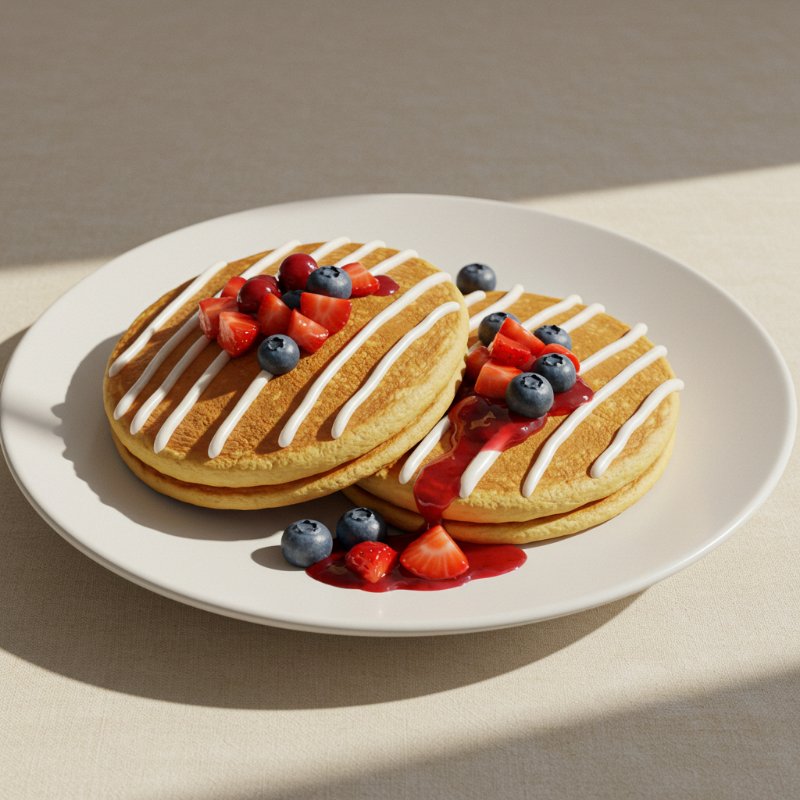 Hot Cakes Cheesecake de Frutos Rojos