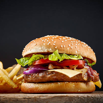 Hamburguesa con Papas